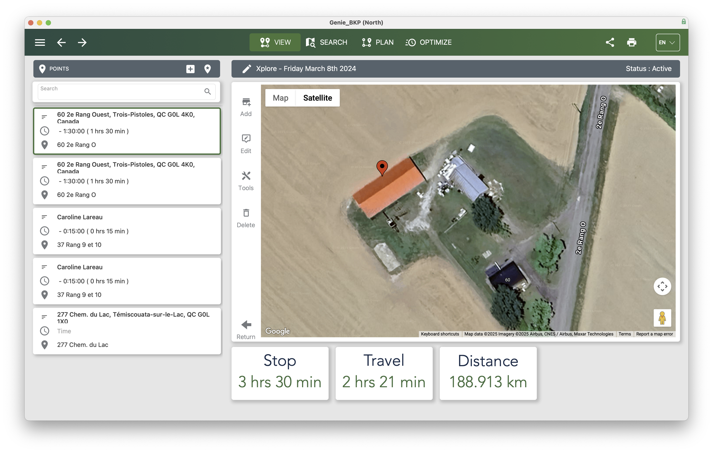 GPS Location accuracy tool